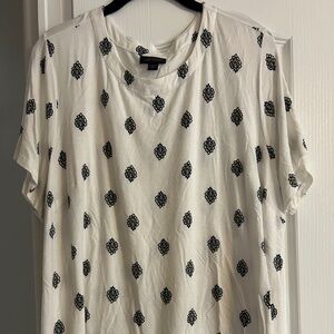 Jjill plus size short sleeve Wearever top